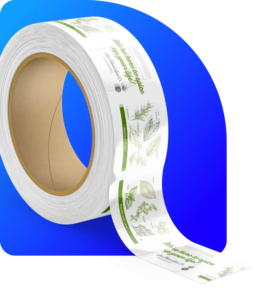 linerless-label-roll